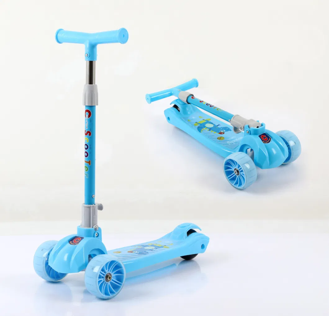 China Supplier Cheap Boys Girls Cool Kids Scooter Foldable Outdoor Baby Toy Kick Scooter